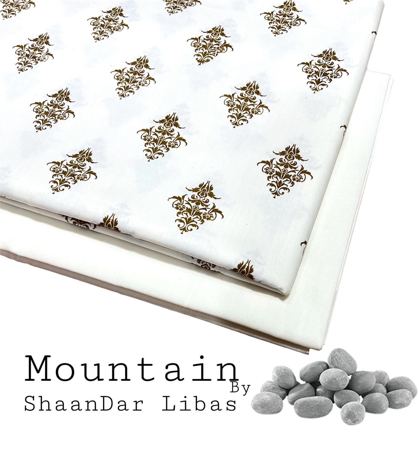 Kurta Trouser Off white (Motif)