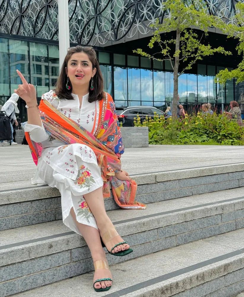 NIMRA MEHAR-DHANAK HEAVY EMBROIDERED UNSTICHED 3pc (SL-444)