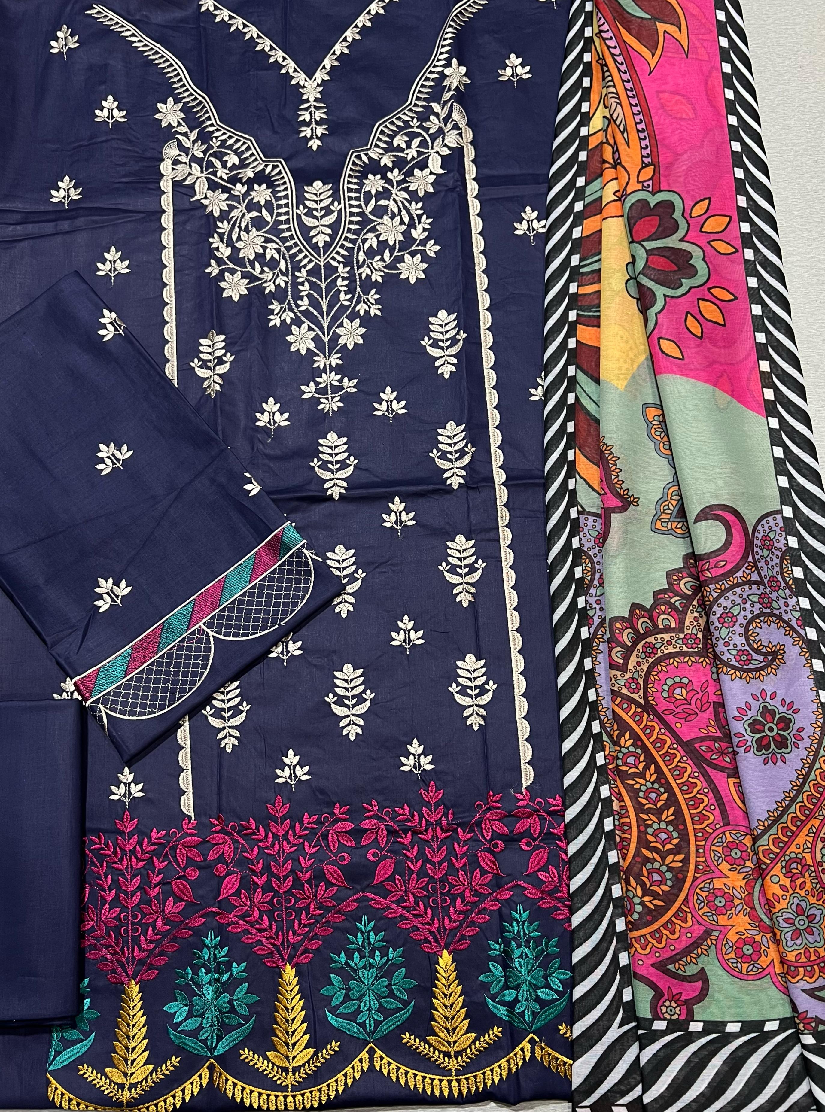 TAHIRA BY ZARA SHAHJAHAN LAWN 3pc