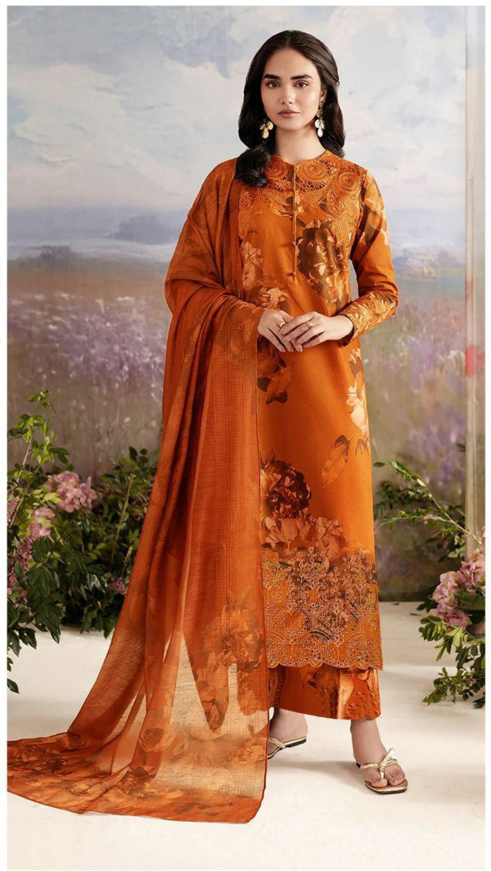 Iznik Daman LaserKari Linen 3pc