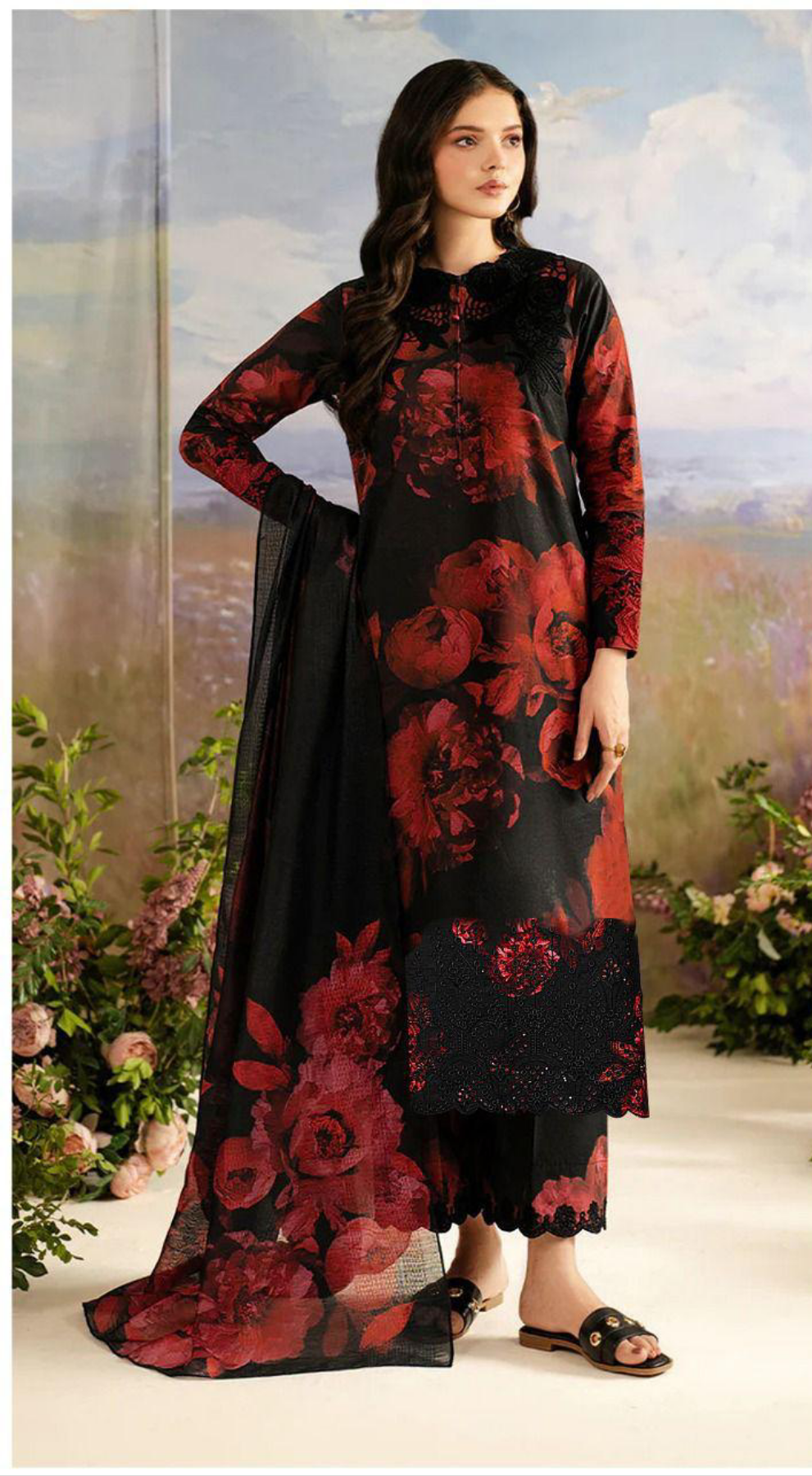 Iznik Daman LaserKari linen 3pc