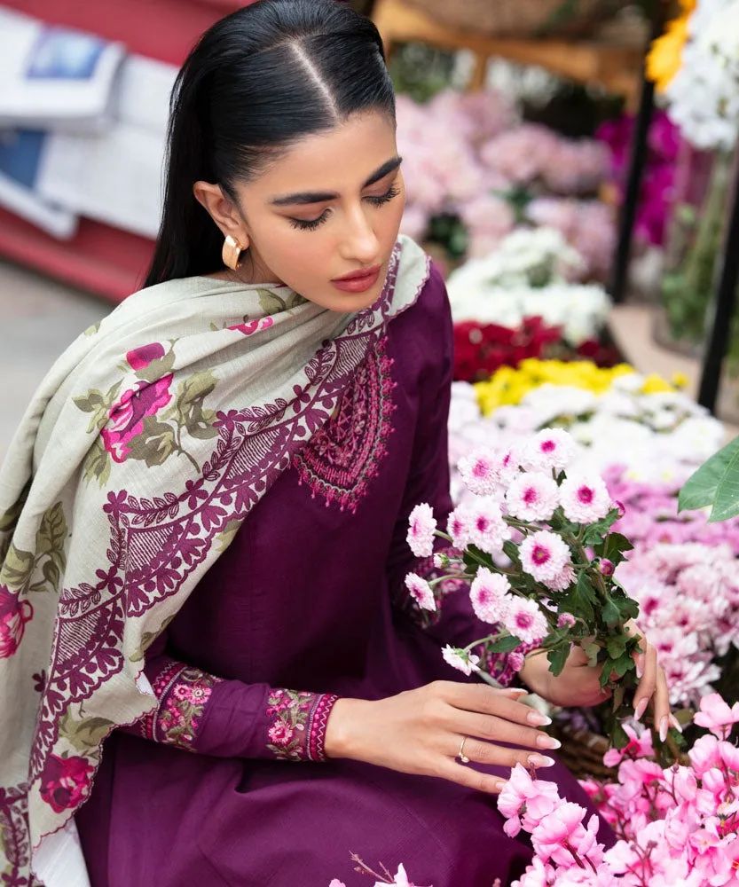 URGE DHANAK EMBROIDERED UNSTICHED 3PC (AC-3867)