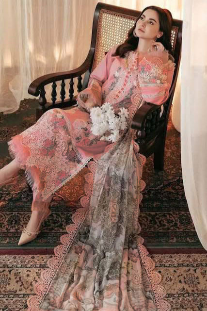 ZARA SHAH JAHAN UNSTICHED EMBROIDERED DHANAK 3PC (AC-3658)