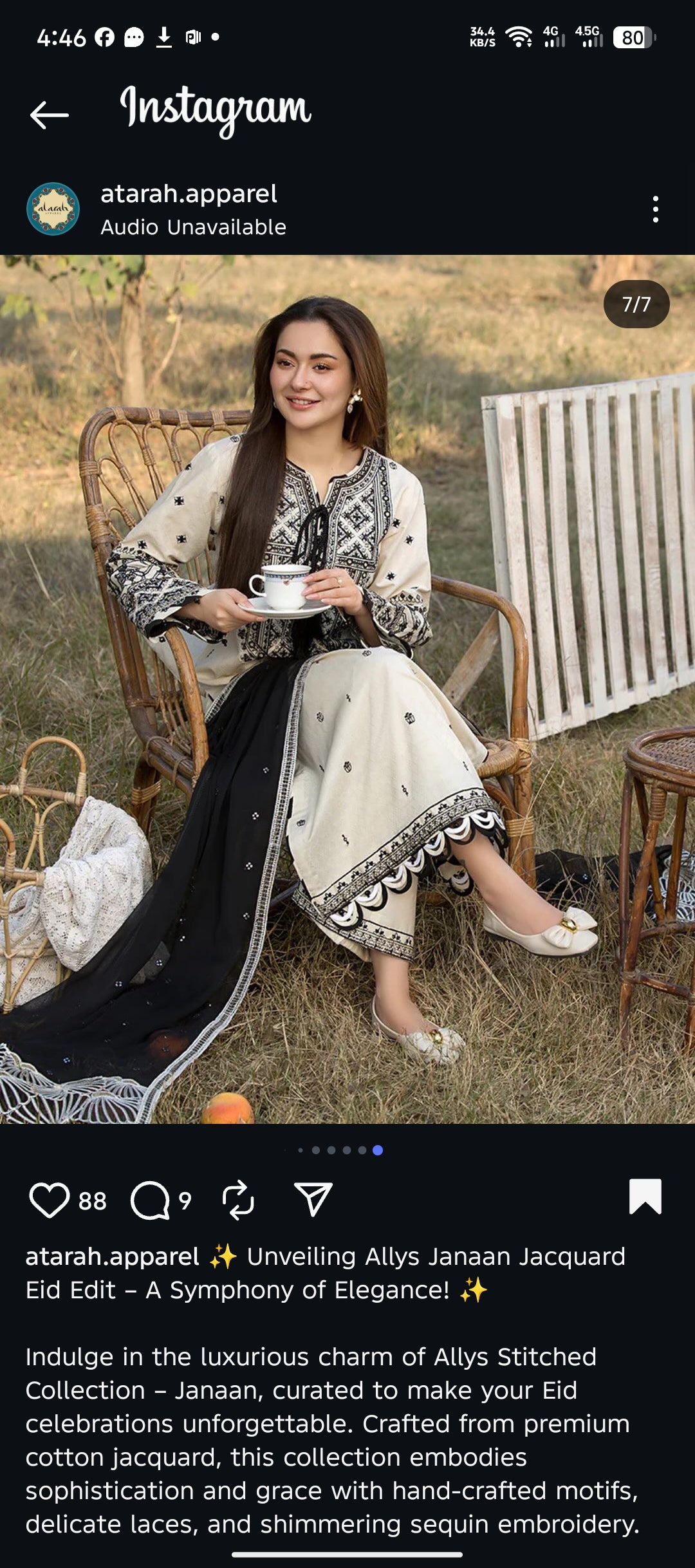 QALAMQAR EMBROIDERED DHANAK UNSTICHED 3PC WITH EMBROIDERED DHANAK SHAWL (AC-20698)