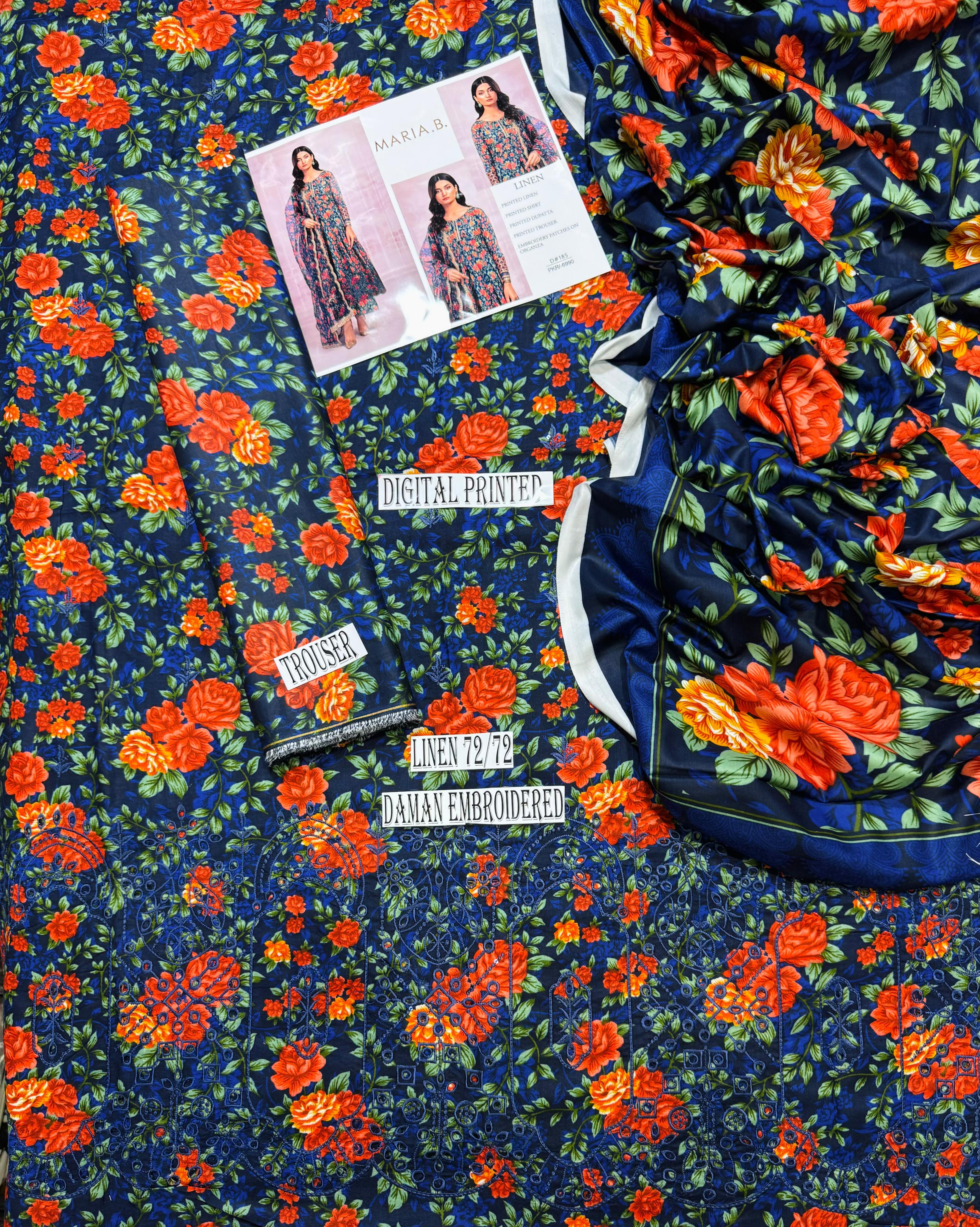 MariaB Daman LaserKari 3pc